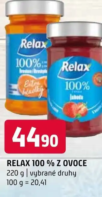 Terno RELAX 100 % Z OVOCE nabídka