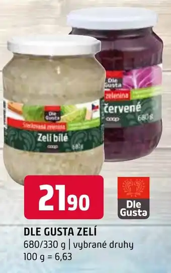 Terno DLE GUSTA ZELÍ nabídka
