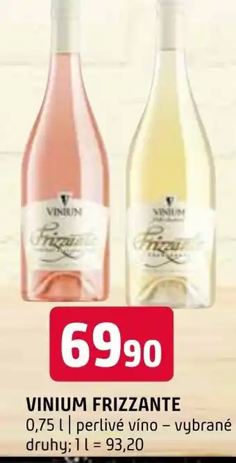 Terno VINIUM FRIZZANTE 0,75 L nabídka