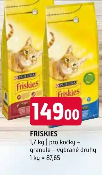 Terno FRISKIES nabídka
