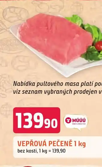 Trefa VEPŘOVÁ PEČENĚ 1 kg nabídka