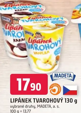 Trefa LIPÁNEK TVAROHOVÝ 130 g nabídka