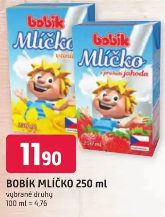 Trefa BOBÍK MLÍČKO 250 ml nabídka