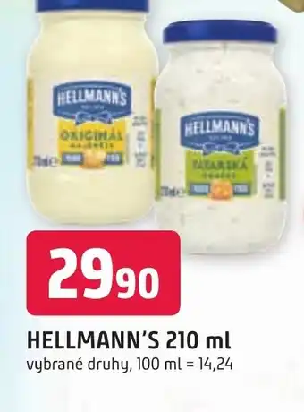 Trefa HELLMANN'S 210 ml nabídka