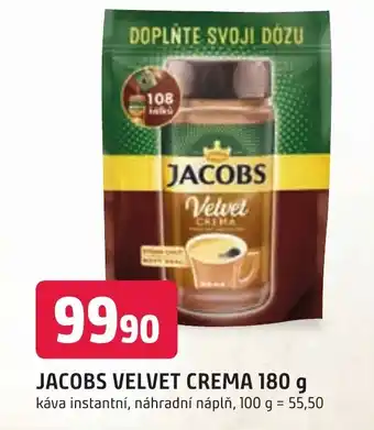 Trefa JACOBS VELVET CREMA 180 g nabídka