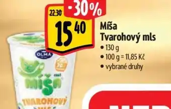 Albert Miša Tvarohový mls nabídka