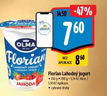 Albert Florian Lahodný jogurt nabídka