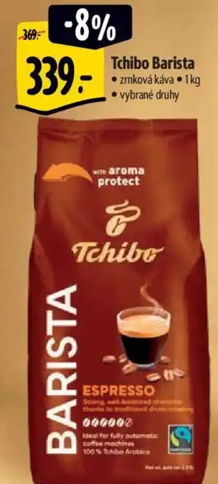Albert Tchibo Barista nabídka