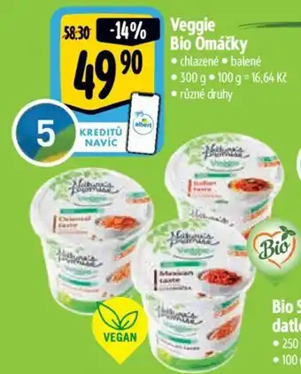 Albert Veggie Bio Omáčky nabídka