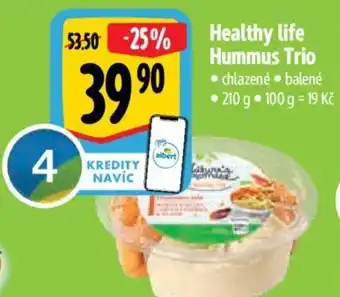 Albert Healthy life Hummus Trio nabídka
