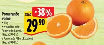 Albert Pomeranče volné nabídka