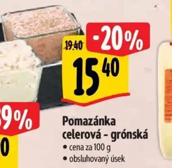 Albert Pomazánka celerová - grónská nabídka
