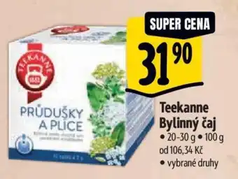 Albert Teekanne Bylinný čaj nabídka