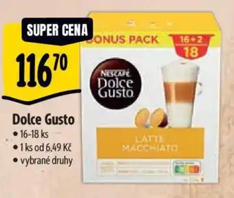 Albert Dolce Gusto nabídka