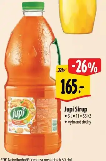 Albert Jupí Sirup nabídka