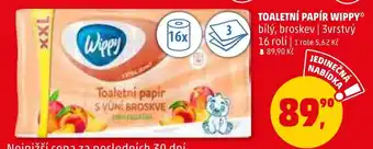 Penny Market TOALETNÍ PAPÍR WIPPY nabídka