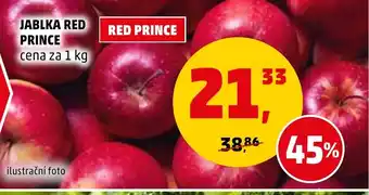 Penny Market JABLKA RED PRINCE nabídka