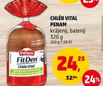 Penny Market CHLÉB VITAL PENAM nabídka