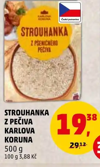 Penny Market STROUHANKA Z PEČIVA KARLOVA KORUNA 500 g nabídka