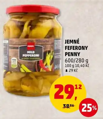 Penny Market JEMNÉ FEFERONY PENNY nabídka