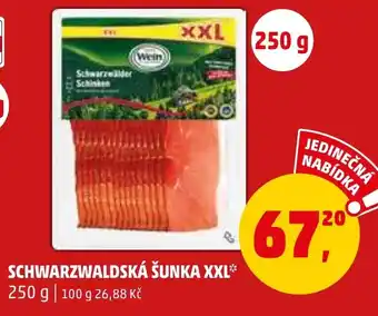 Penny Market SCHWARZWALDSKÁ ŠUNKA XXL 250 g nabídka