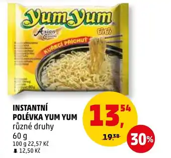 Penny Market INSTANTNÍ POLÉVKA YUM YUM nabídka