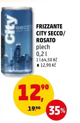 Penny Market FRIZZANTE CITY SECCO/ ROSATO nabídka