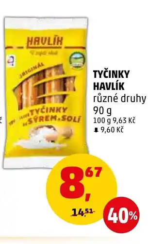 Penny Market TYČINKY HAVLÍK nabídka