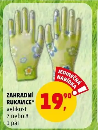 Penny Market ZAHRADNÍ RUKAVICE nabídka