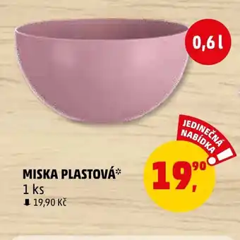 Penny Market MISKA PLASTOVÁ nabídka