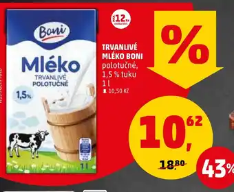 Penny Market TRVANLIVÉ POLOTUČNÉ nabídka