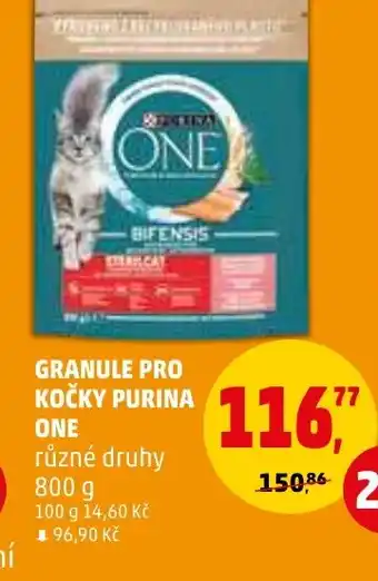 Penny Market GRANULE PRO KOČKY PURINA ONE nabídka