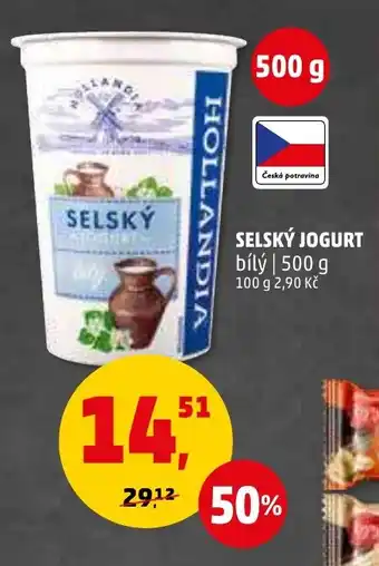 Penny Market SELSKÝ JOGURT bílý | 500 g nabídka