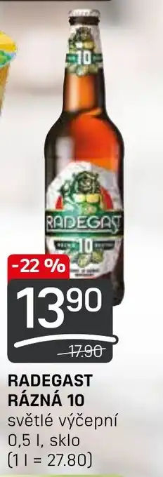 Flop RADEGAST RÁZNÁ 10 nabídka