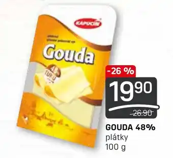 Flop GOUDA 48% plátky 100 g nabídka