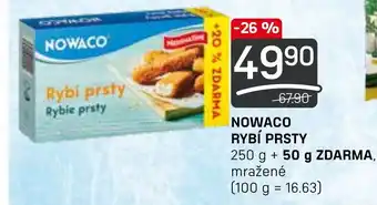 Flop NOWACO RYBÍ PRSTY 250 g + 50 g ZDARMA nabídka