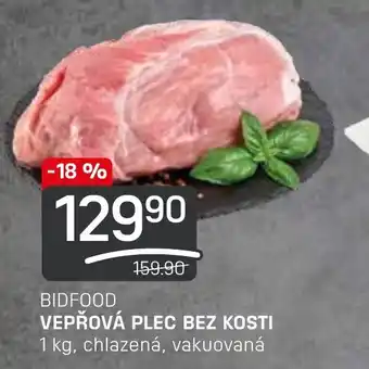 Flop BIDFOOD VEPŘOVÁ PLEC BEZ KOSTI nabídka