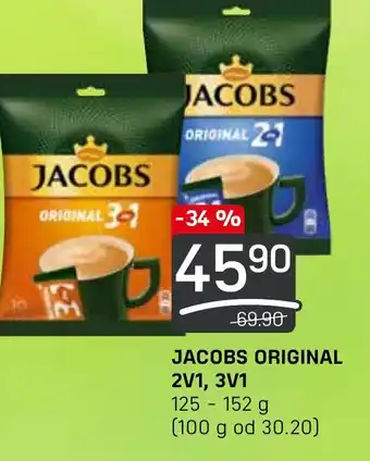 Flop JACOBS ORIGINAL 2V1, 3V1 nabídka