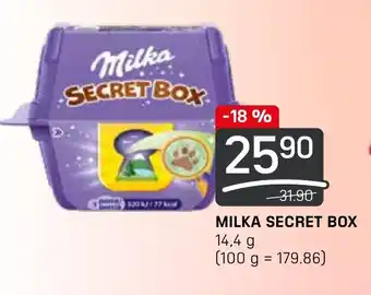 Flop MILKA SECRET BOX nabídka