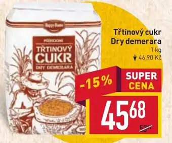 Billa Třtinový cukr Dry demerara nabídka