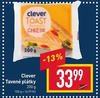 Billa Clever Tavené plátky 200 g nabídka