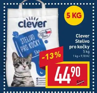 Billa Clever Stelivo pro kočky 5 kg nabídka