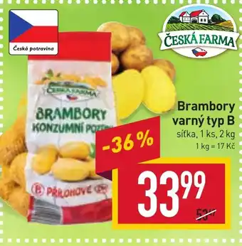 Billa Brambory varný typ B nabídka