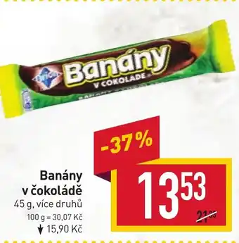 Billa Banány v čokoládě nabídka