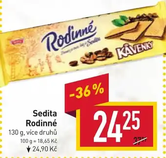 Billa Sedita Rodinné nabídka