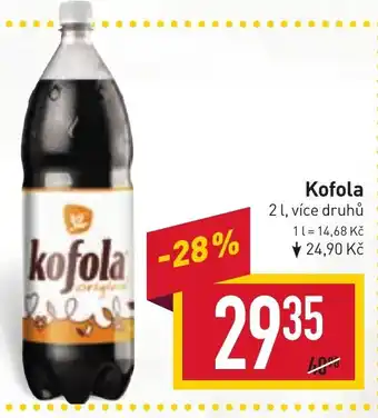Billa Kofola 2L nabídka