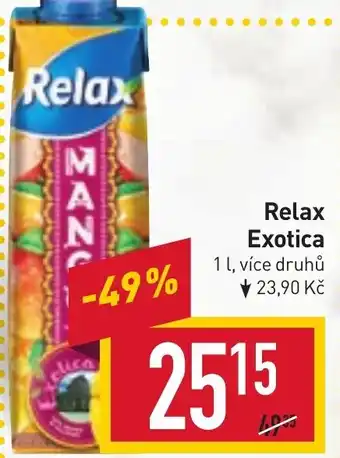 Billa Relax Exotica 1L nabídka