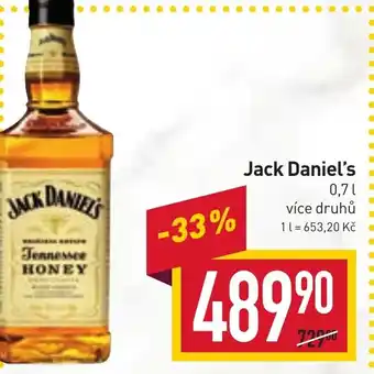 Billa Jack Daniel's 0.7L nabídka