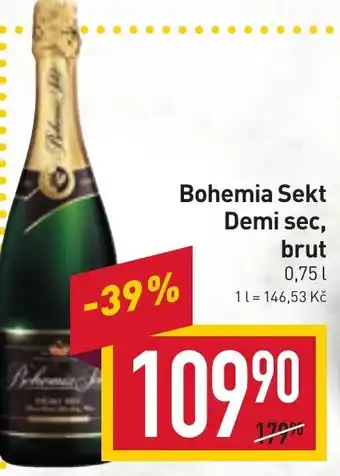 Billa Bohemia Sekt Demi sec, brut 0.75L nabídka