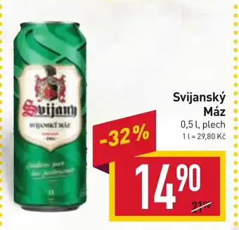 Billa Svijanský Máz 0.5L nabídka